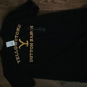 Yellowstone Dutton Ranch Black T-Shirt